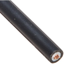 OD3.6mm, 6733-0 ,Wire, Stranded, Test Lead, Silicone Rubber, Black, 18 AWG, 50 ft, 15.2 m 