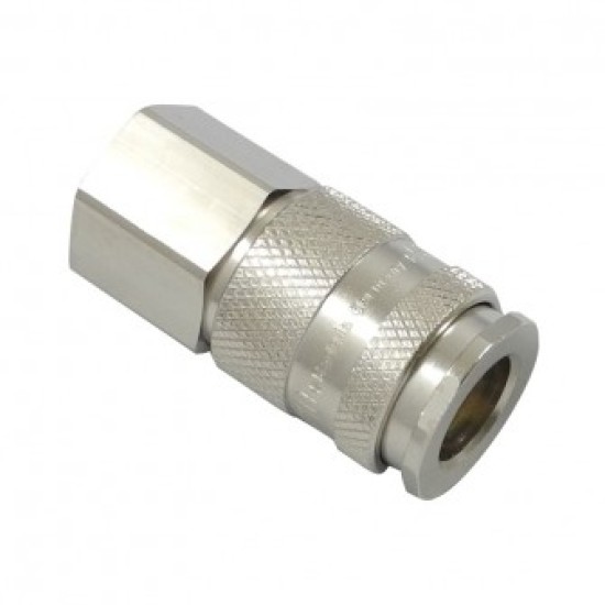 27 KB Series, Couplings, Female Thread, G1/2", Nickel Plated , 3pcs/box