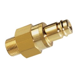 27 KB Series ,Valved Plug , Male Thread R1/2, 4pcs/pkt