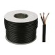 24AWG, 3-Core Data Cable, 24VDC, 100mtrs (Black)  