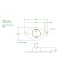 430-301A285-535 A285-535, L20, OPEN AT 120ÂºF+/- 5ÂºF, CLOSE AT 105ÂºF +/- 5 ÂºF, ARC CONTROL, 5PCS/ BOX