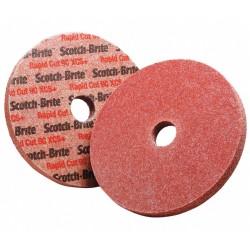 6" Blending Unitized Wheel, 1/4" W, 1" Mounting Size, Extra Coarse Ceramic ,8pcs/box ,RC-UW