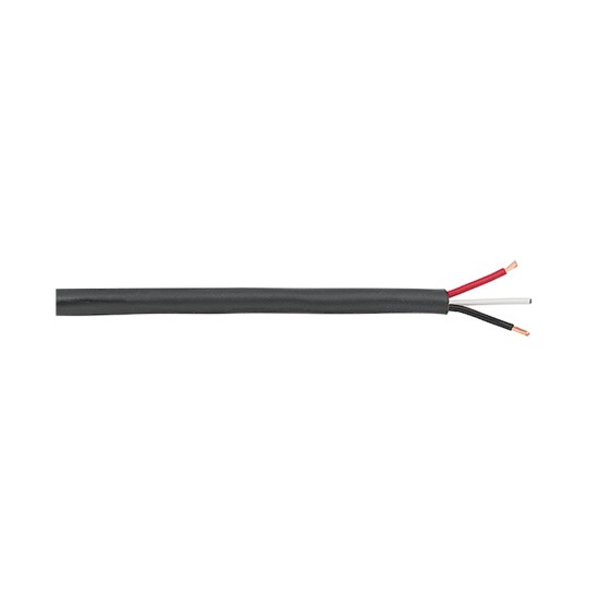 24AWG, 3-Core Data Cable, 24VDC, 100mtrs (Black)  