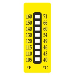 40C/71C, Temperature  Indicating Strip , 10pcs/pkt