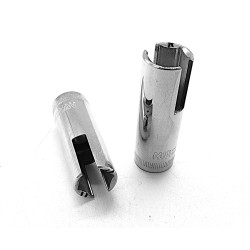 O026 ,SOCKET SQUARE 1/4 IN DRIVE X 1/2" (LONG) CHROME VANADIUM 
