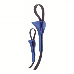 J027, Strap Wrench Set: For 4 in_12 in Outside Dia, 4 1/2 in_3 1/4 in Handle Lg, Polypropylene, 5pcs/box