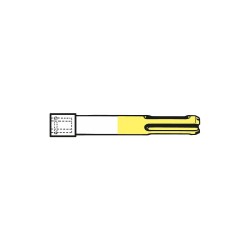 M048 ,1/4"  Shank with Snap Ring SDS Plus