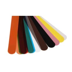 Plastic Feeler Gauge, 13 Blades ,1/2"X 5"Length  Plastic Feeler Gauge, 13 Blades ,1/2"X 5"Length