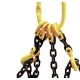 37" Sling Hook Chain Sling, Grade 100 Alloy Steel WLL 8.4 ton for 0-45