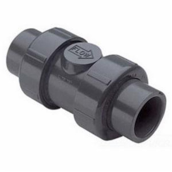 3/4" PVC CHECK VALVE , SCH80 , NON RETURN VALVE