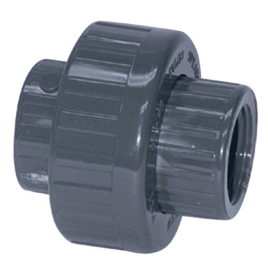 20MM UNION REDUCER 16MM , 1/2"X 3/8"NPT FEMALE THREAD UNION