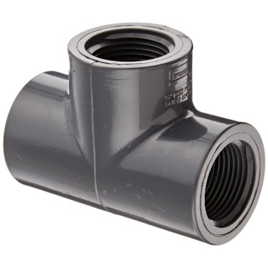 2" X 2" X 2" Thread Reducer Tee