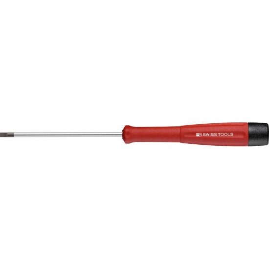Electronics Screwdriver for Slotted Screws, Precision 2.5 x 80mm PB 8128.2,5-80 