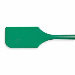 Paddle Scraper without Holes, 40" Length , Green, Material Polypropylene 