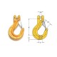 H-LIFT G80 CLEVIS SLING HOOK WITH LATCH 10MM 3.15T , J DEPTH 65mm X Width 45mm