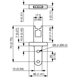 Modify Key for 440K-M2NAEYS ,2NC , 2NO ,AB MT-GD2 