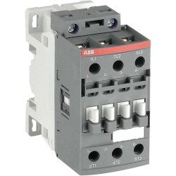 AF12-30-10-13 ,AF12 3 Pole Contactor,100 - 250 VAC/VDC Coil, 28 A, 1 NO