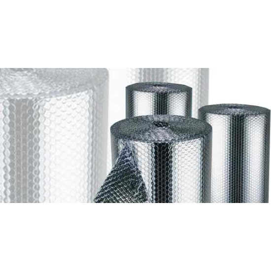 Aluminium Roof Seal foil, bubble, double layer ,1.22m X 40mtr