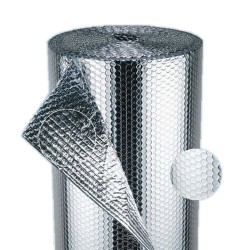 Aluminium Roof Seal foil, bubble, double layer ,1.22m X 40mtr