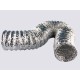 10" ID Double Layer , Aluminium Foil Duct Flexible Hose  , 10mtr