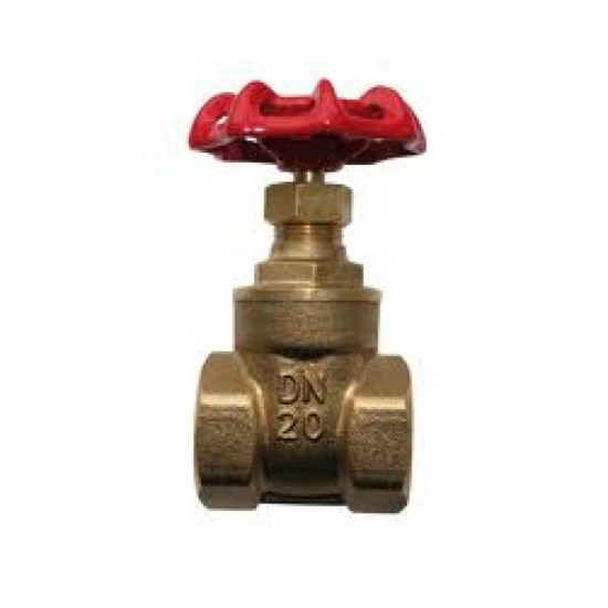 1/2" Arita Brass Gate Valve