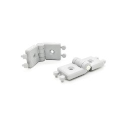 W 40mm X 45mm X 45mm X Length 90mm Plastic Hinges, Aluminium Profile ,2pcs/box