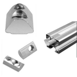 M6 , Length 19.7mm X Height 6.7mm , Width11.3mm ,Profile Nut , 10pcs/pkt M6 , Length 19.7mm X Height 6.7mm , Width11.3mm ,Profile Nut , 10pcs/pkt