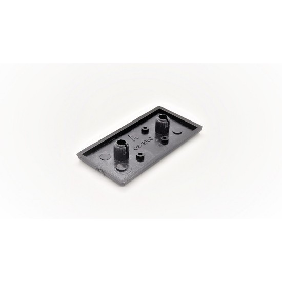 30mm X 60mm, Aluminium Profile Black Colour End Cap Cover