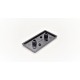 30mm X 60mm, Aluminium Profile Black Colour End Cap Cover