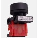 Fuji, 22mm Push Button Switch ,Red 1NC 