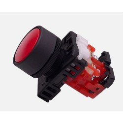 Fuji, 22mm Push Button Switch ,Red 1NC 