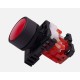 Fuji, 22mm Push Button Switch ,Red 1NC 