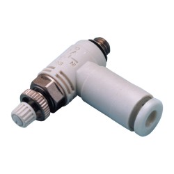 Speed Exhaust Controller, NPT 1/4, Threaded, Tube, 12mm Speed Exhaust Controller, NPT 1/4, Threaded, Tube, 12mm