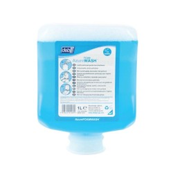 Pleasantly fragranced mild foam soap. Deb Azure Foam Wash 1lit X 6tub Pleasantly fragranced mild foam soap. Deb Azure Foam Wash 1lit X 6tub