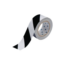 Black /White  2"  USA Floor Marking Tape ,100ft