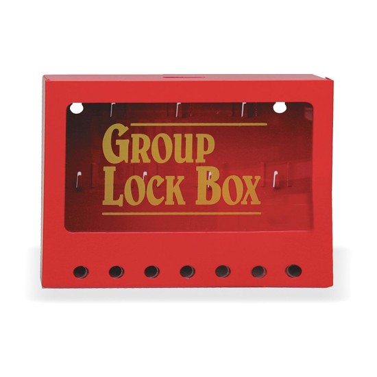 GROUP LOCK BOX 8'' X 7'' X 6"