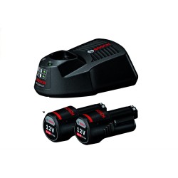 12V BOSCH Starter kit 12V x 2.0ah (2pcs battery & 1 pc charger)