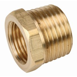 1/4" x 1/8" Brass Hex Bush