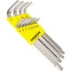 N003,Chrome 12pcs Inch Bondhus Ballpoint Hex Key L-Wrench ,12pcs set 0.05"-516"