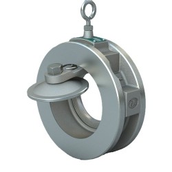 V0612C37LS, 6" Check Rite Wafer Swing Check Valve, 6"125# C/ IRON CHECK VALVE L/SPRING 