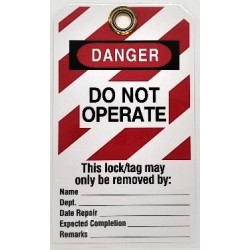 RING TYPE ,CAT NO: 65520 DO NOT OPERATE SIZE: 5 7/8" X 3 1/2" (25PCS/PKT)