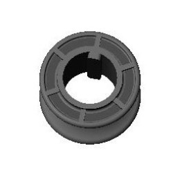 1" X 1/4" BLACK COLOR CONVEYOR ,(20PCS/BOX)