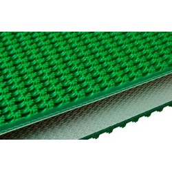 PVC ROUGHTOP 2RSG-OFS (GREEN COLOR) ,25MM (W) x 2PLY x 5.4MM(T) x 1 METER(L)