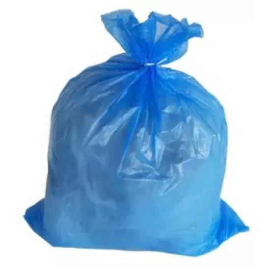 19" x 22", Blue color Plastic Bag  , 30pcs/pkt