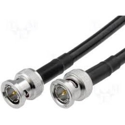 RG59 ,50 ohm ,CABLE & CONNECTOR (CABLE LENGTH 1.5MTR)