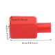 40mm X 80mm Total Length ,Red or Black Battery Poles Protection Cover 40mm X 80mm Total Length ,Red or Black Battery Poles Protection Cover