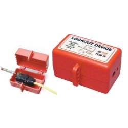 Electrical/Pneumatic Plug Lockout ,Works on 110V, 220V & 550V plugs 