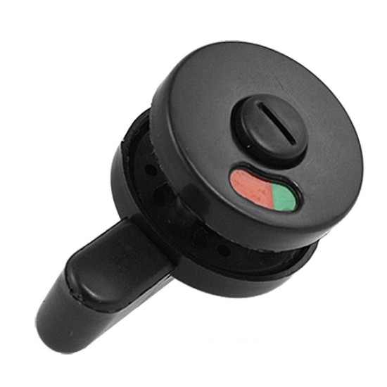 Indicator Thumb turn Nylon 50mm Round, X handle 75mm,Compact Cubicle System 