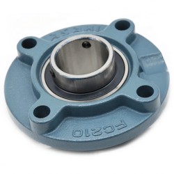 Japan ,50mm Round Flange Bearing ,Screw hole center to center 97.6mm