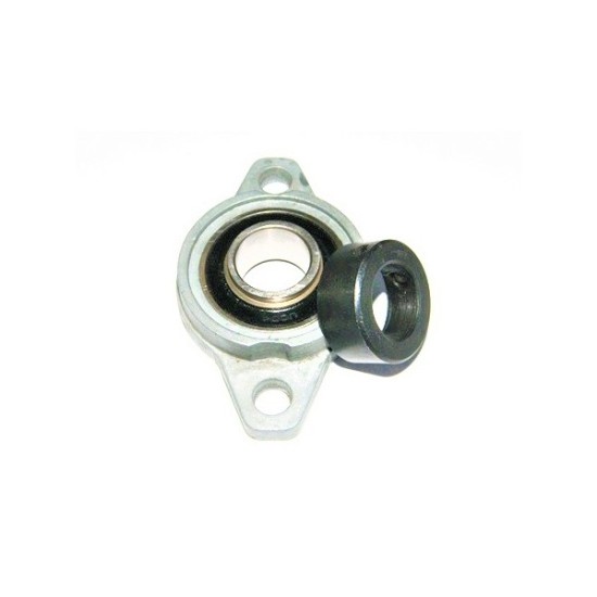 FL004/20mm, Flange Miniature Insert Pillow Block Bearing with Housing